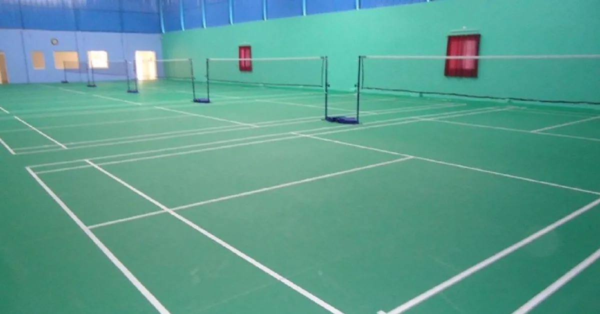 Lapangan Badminton di Medan