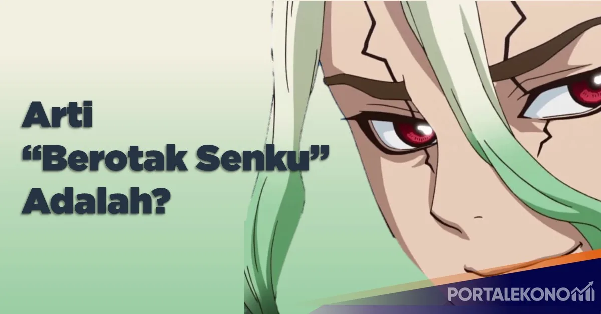 Arti Berotak Senku Adalah