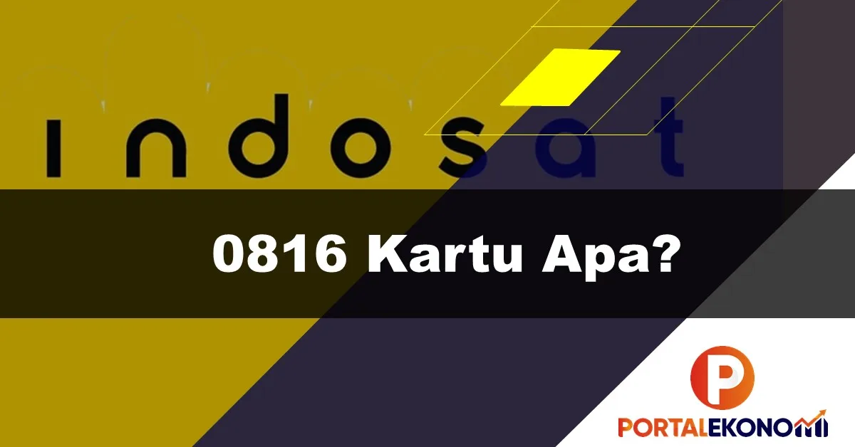 0816 Kartu Apa Semua Informasi yang Kamu Butuhkan